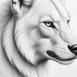 Aesthetic Animal Drawing Art Sketch Image