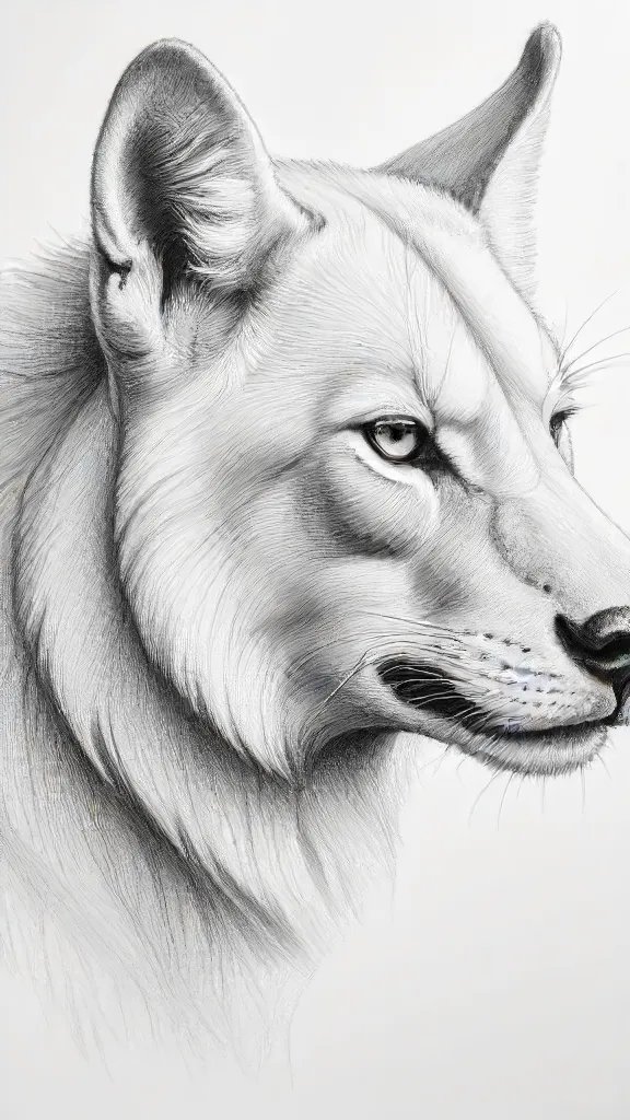 Aesthetic Animal Drawing Art Sketch Image