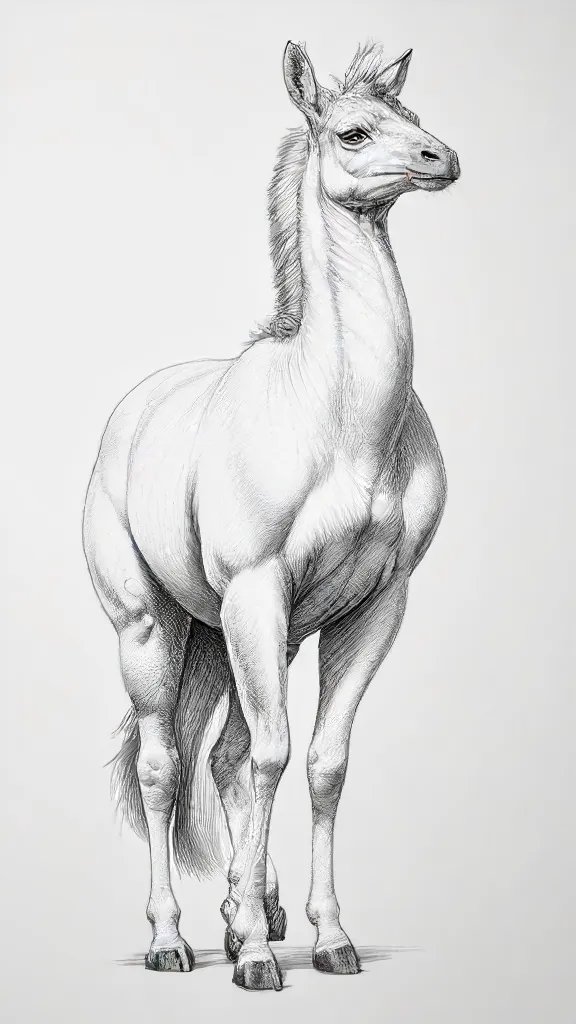 Aesthetic Animal Drawing Sketch Photo