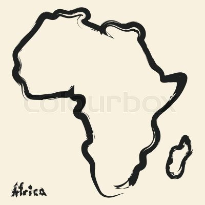 Africa, Wildlife, Culture, Diversity, Heritage Drawing