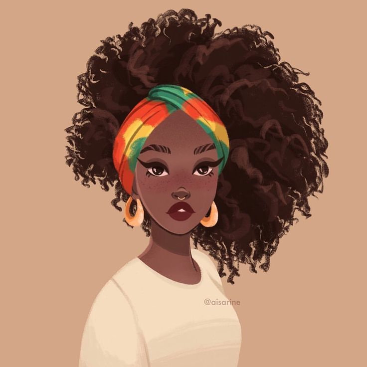 Afro Drawing