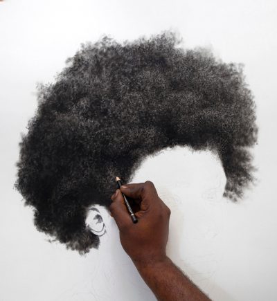 Afro, Style, Identity, Culture, Heritage Drawing