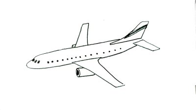 Airplane, Classic, Comedy, Adventure, Parody Drawing