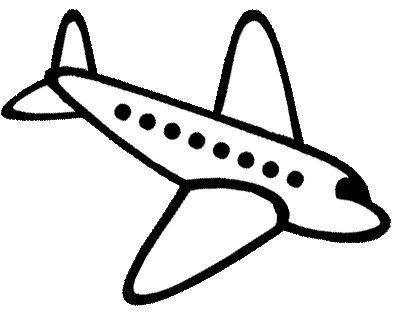 Airplane Simple, Hassle-Free Experience, Quick Travel, Smooth Journey, Easy Flight Drawing