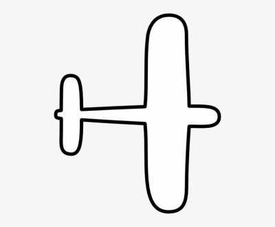 Airplane Simple, Quick Takeoff, Easy Flight, Hassle-Free Journey, Streamlined Travel Drawing