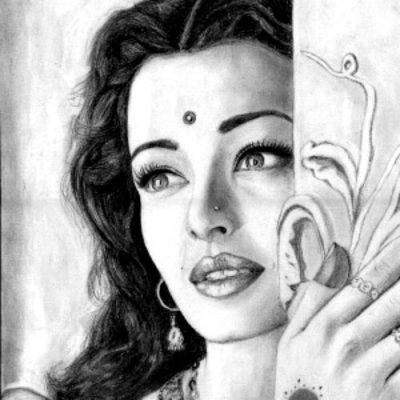 Aishwarya Rai, Actress Extraordinaire, Beauty Queen, Bollywood Star, Miss World Drawing