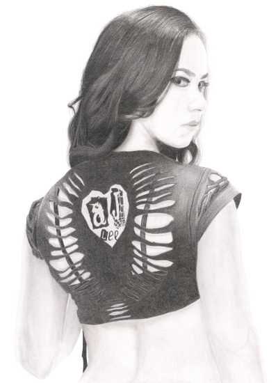 Aj Lee, WWE Legend, Sports Entertainer, Wrestling Icon, Diva Champion Drawing