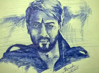 Ajay Devgn, Director, Bollywood, Actor, Producer Drawing