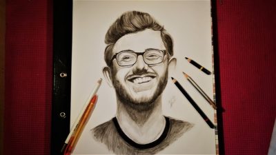 Ajey Nagar, Comedian, YouTuber, Influencer, Content Creator Drawing