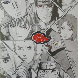 Akatsuki Drawing Sketch