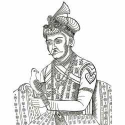 Akbar Drawing Detailed Sketch