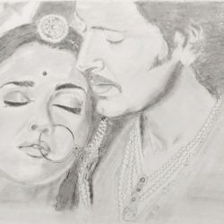 Akbar Drawing Hand drawn