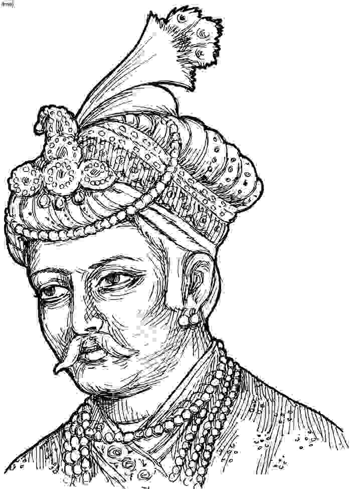 Akbar Drawing Photo