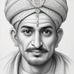 Akbar Drawing Sketch Photo