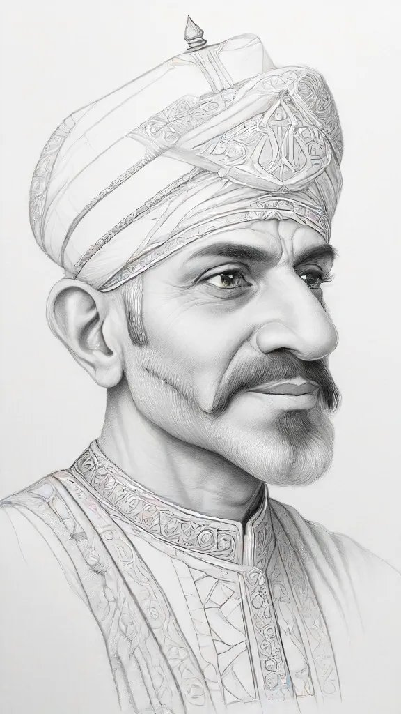 Akbar Drawing Sketch Picture