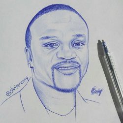 Akon Drawing Amazing Sketch