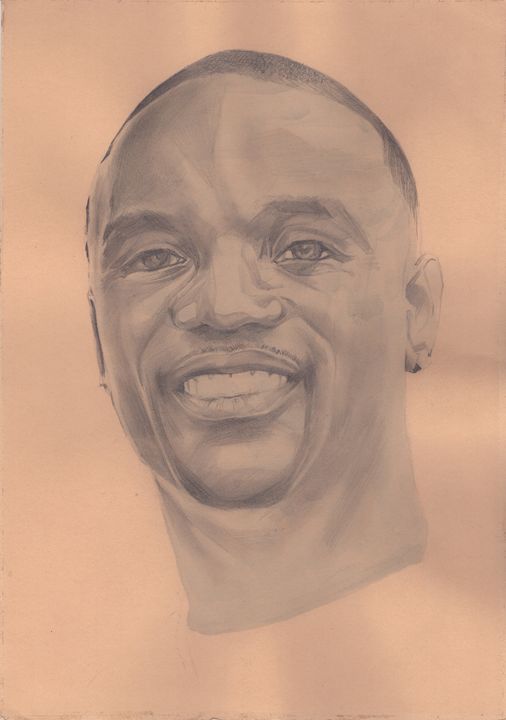 Akon Drawing Artistic Sketching