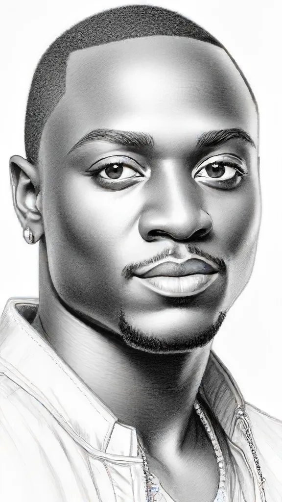 Akon Drawing Sketch Image