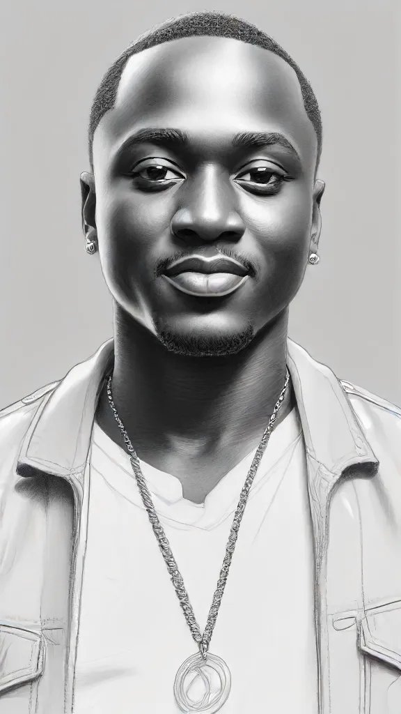 Akon Drawing Sketch Photo