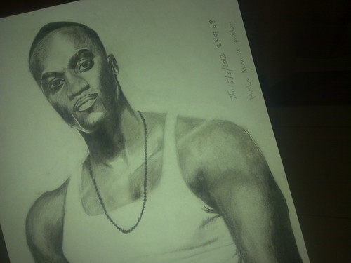 Akon Drawing Sketch