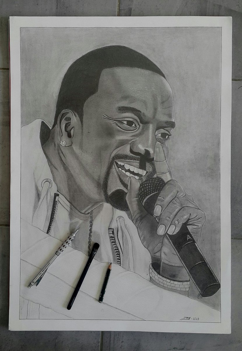 Akon Drawing Stunning Sketch