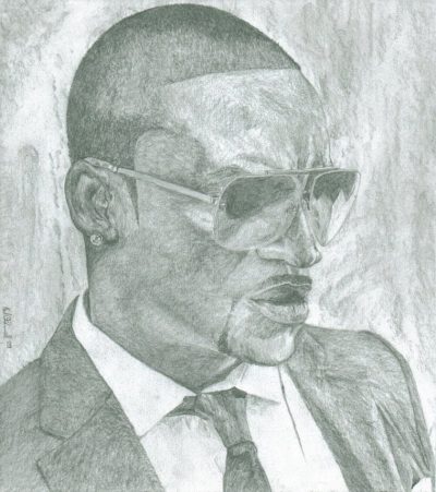 Akon, Philanthropist, Producer, Music, Singer Drawing