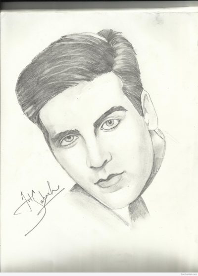 Akshay Kumar, Versatile Actor, Action Hero, Comedy King, Bollywood Star Drawing