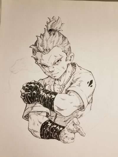 Akuma, Demon, Darkness, Challenge, Spirit Drawing