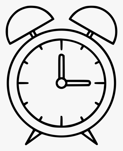 Alarm Clock, Morning Routine, Time Management, Wake Up, Snooze Feature Drawing