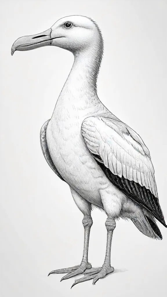 Albatross Drawing Sketch Photo