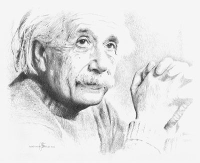 Albert Einstein, Relativity, Physics, Genius, Theorist Drawing