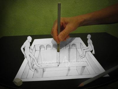 Alessandro Diddi, Illusion, Performance, Artistry, Creativity Drawing