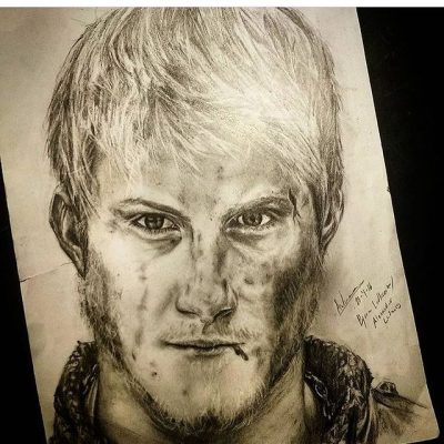 Alexander Ludwig, Model, Actor, Performer, Star, Singer Drawing