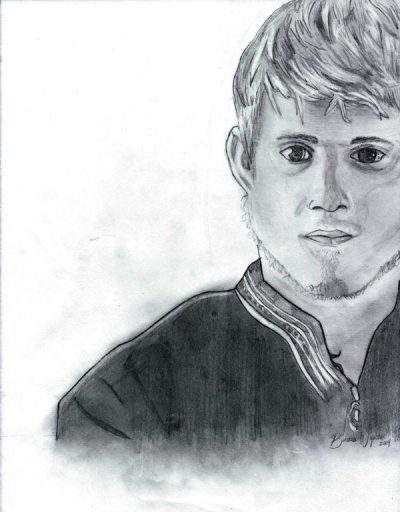 Alexander Ludwig, Model, Actor, Performer, Star, Singer Drawing