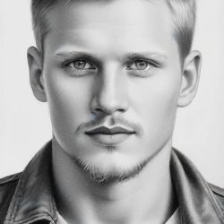 Alexander Ludwig Drawing Sketch Image