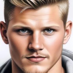 Alexander Ludwig Drawing Sketch Photo