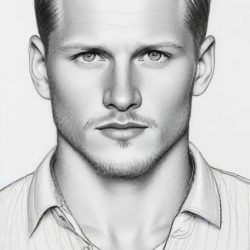 Alexander Ludwig Drawing Sketch Picture