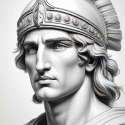 Alexander The Great Drawing Art Sketch Image