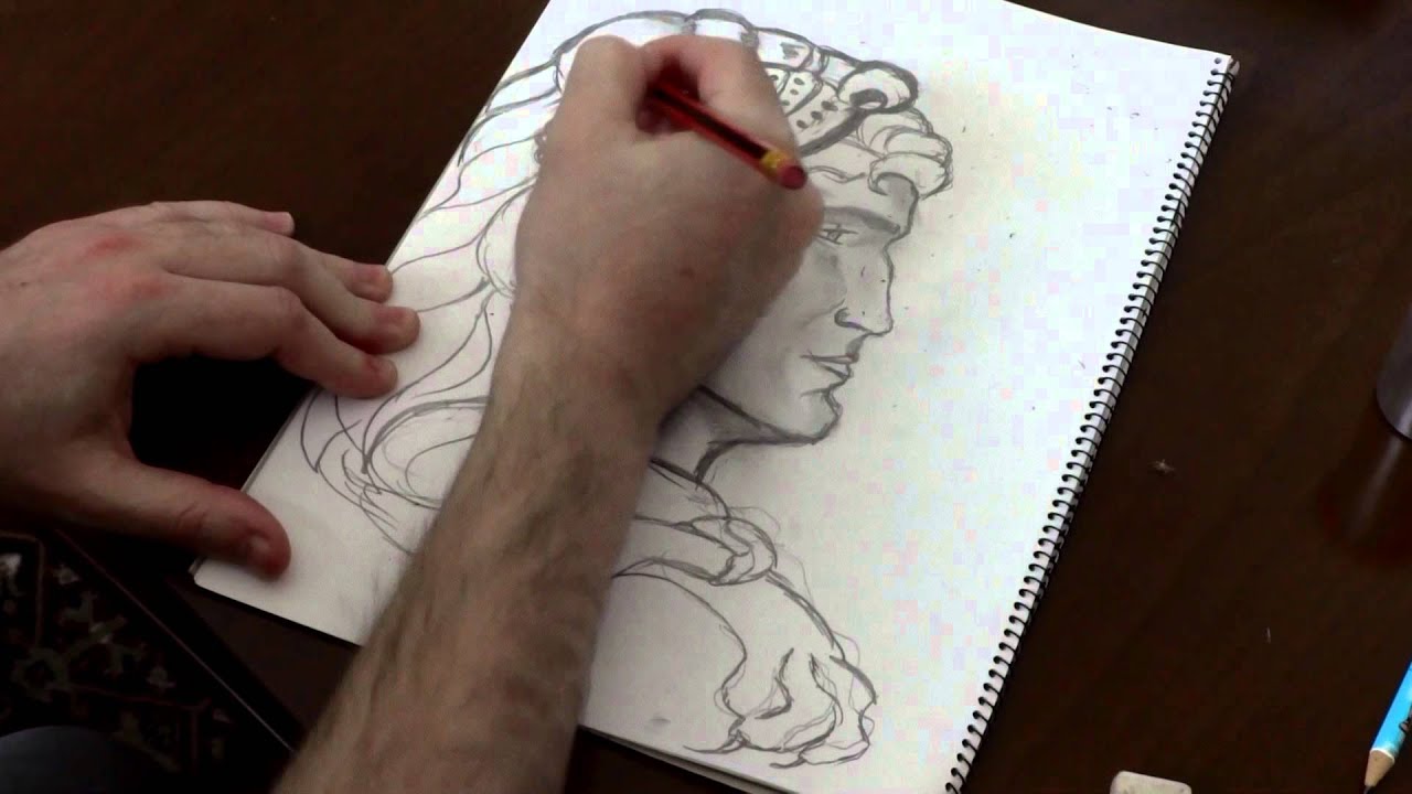 Alexander The Great Drawing Art