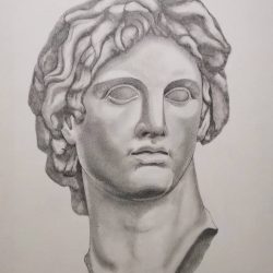 Alexander The Great Drawing Creative Style