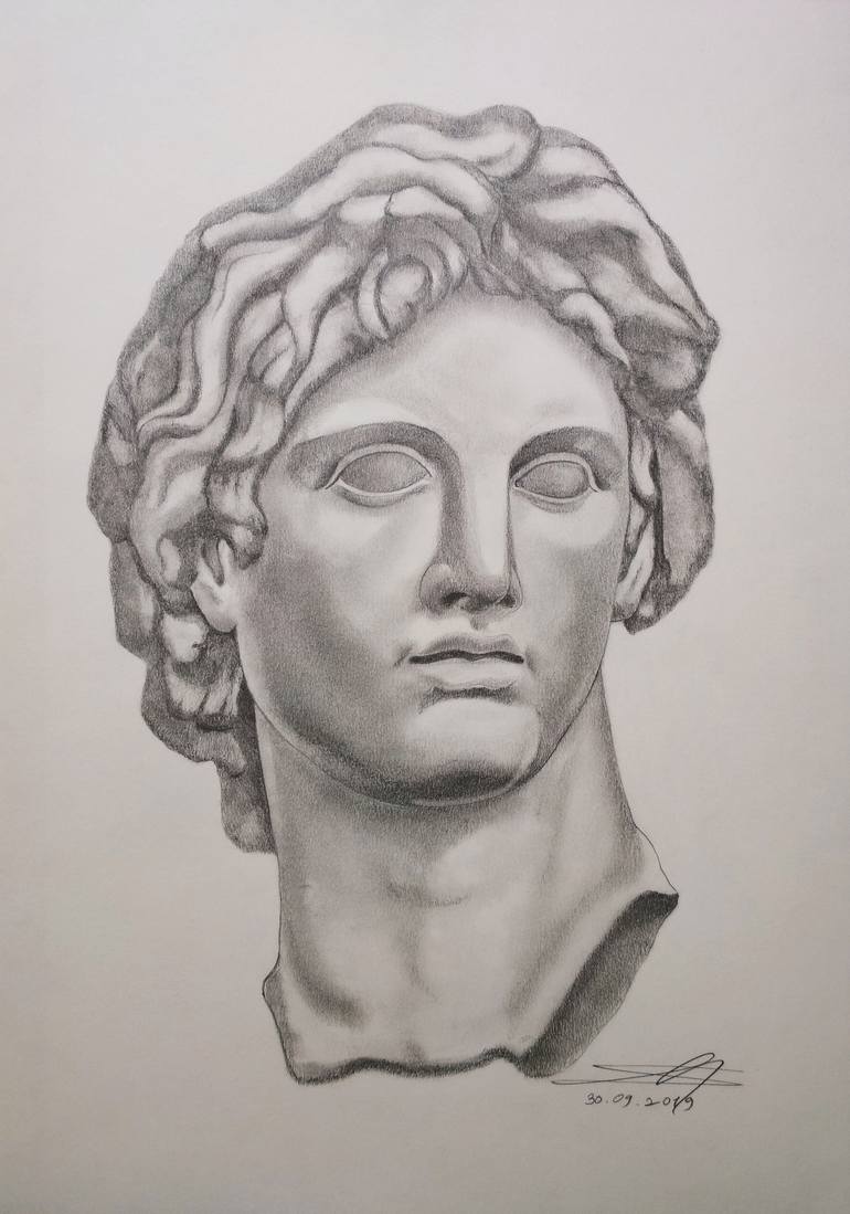Alexander The Great Drawing Creative Style