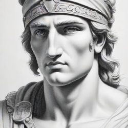 Alexander The Great Drawing Easy Sketch