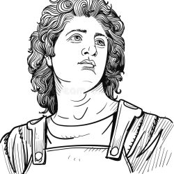 Alexander The Great Drawing Photo