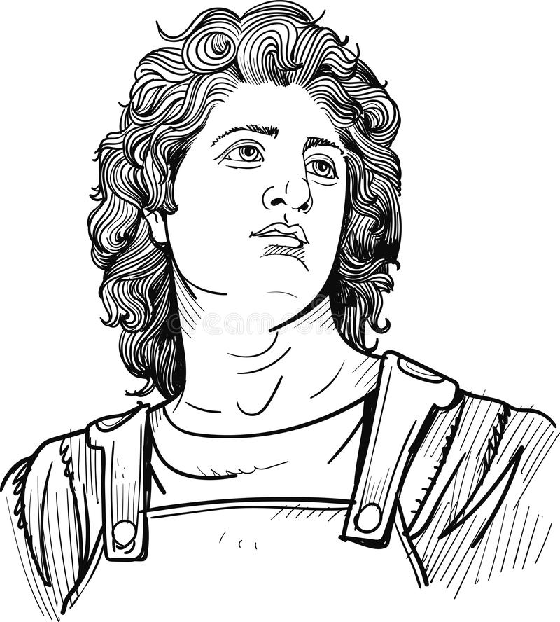 Alexander The Great Drawing Photo