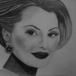 Alexandra Stan Drawing