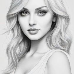 Alexandra Stan Drawing Art Sketch Image