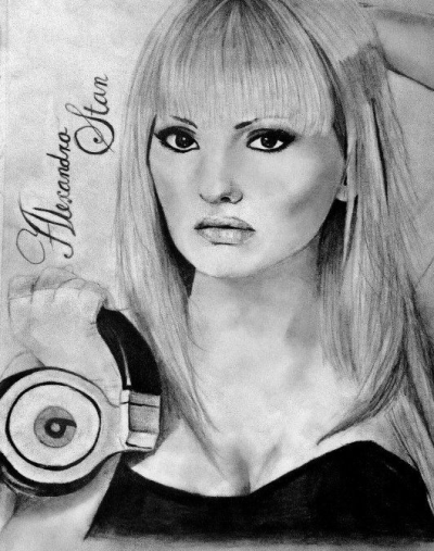 Alexandra Stan, Pop, Musician, Dance, Romania Drawing