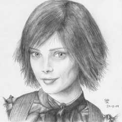 Alice Cullen Drawing Art