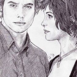 Alice Cullen Drawing Modern Sketch