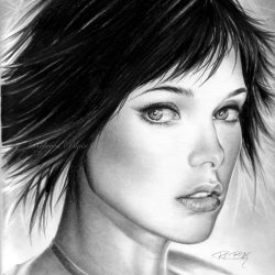 Alice Cullen Drawing Stunning Sketch